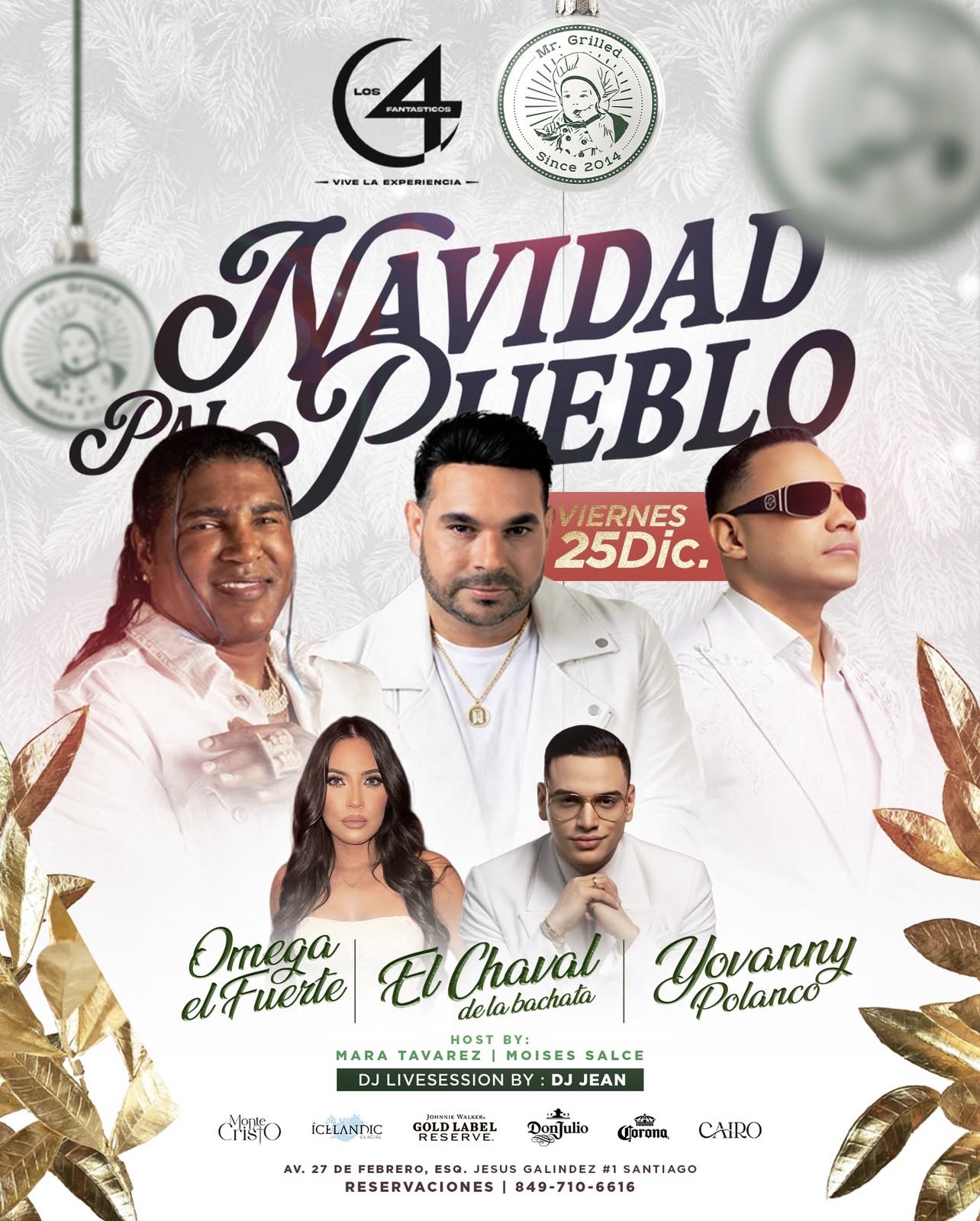 Cartel de Navidad Pa' Pueblo